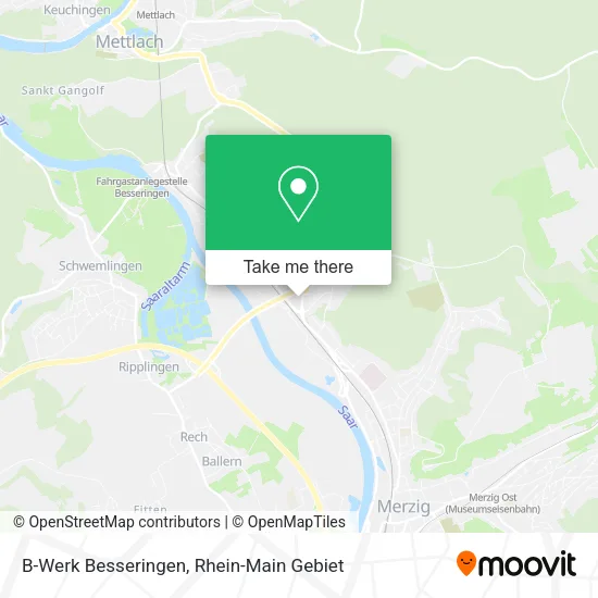Карта B-Werk Besseringen