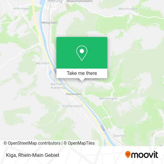 Карта Kiga