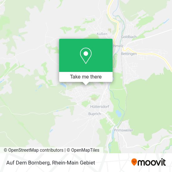 Карта Auf Dem Bornberg