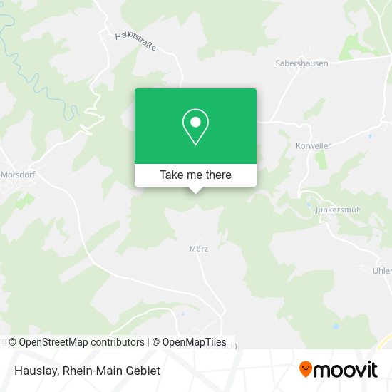 Карта Hauslay