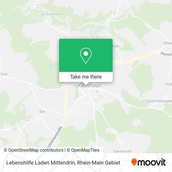Карта Lebenshilfe Laden Mittendrin
