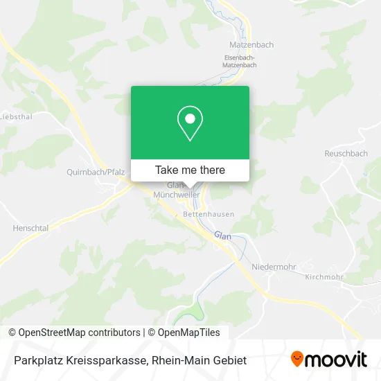 Карта Parkplatz Kreissparkasse