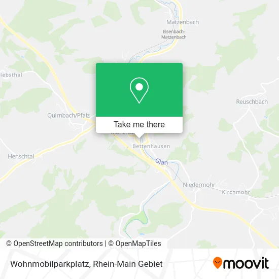 Карта Wohnmobilparkplatz