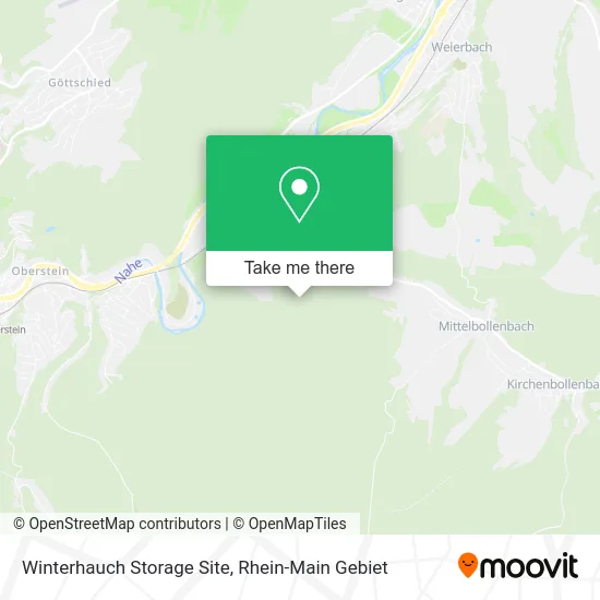 Карта Winterhauch Storage Site