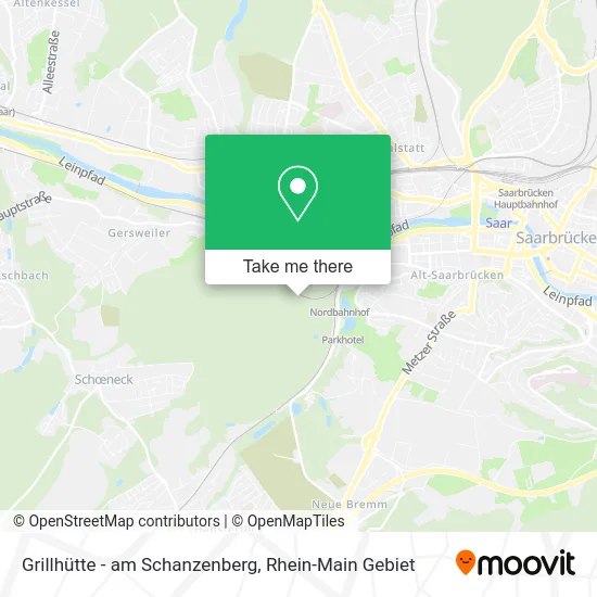 Карта Grillhütte - am Schanzenberg