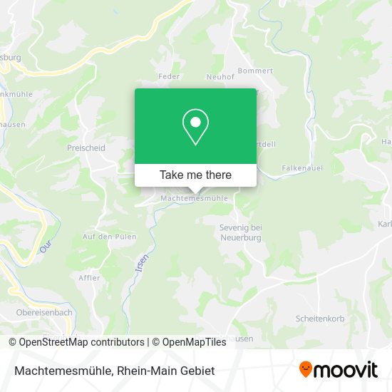 Карта Machtemesmühle