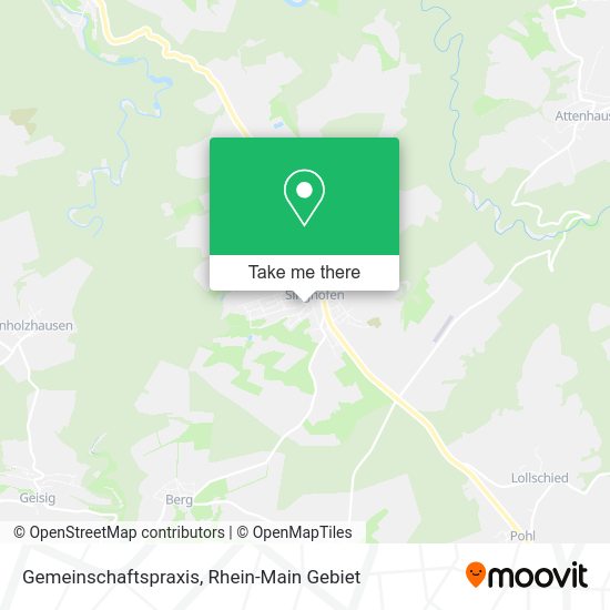 Карта Gemeinschaftspraxis