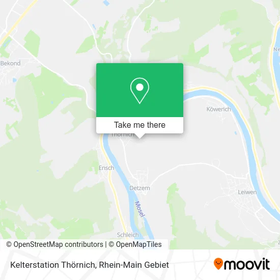 Карта Kelterstation Thörnich