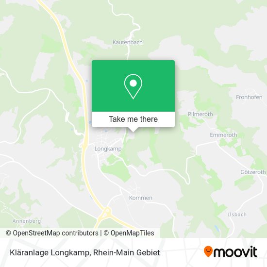 Карта Kläranlage Longkamp