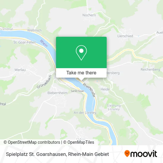 Карта Spielplatz St. Goarshausen