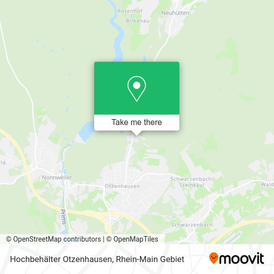 Карта Hochbehälter Otzenhausen