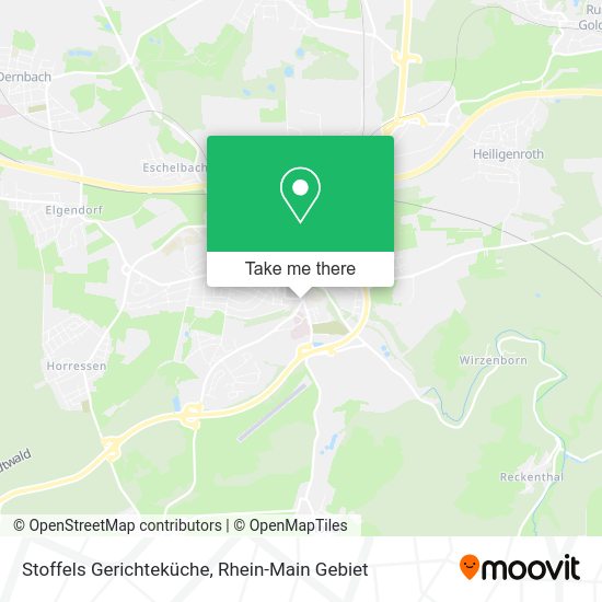 Карта Stoffels Gerichteküche