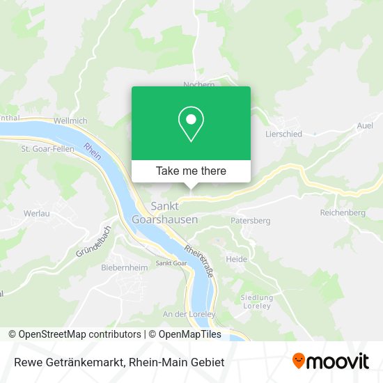 Карта Rewe Getränkemarkt
