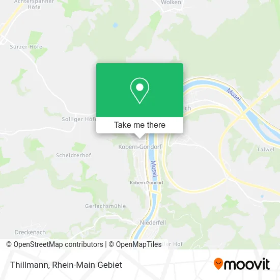 Карта Thillmann