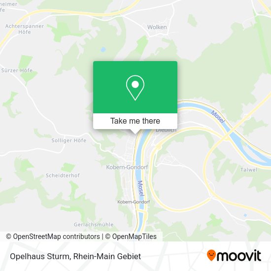Карта Opelhaus Sturm