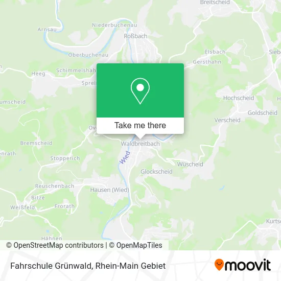 Карта Fahrschule Grünwald
