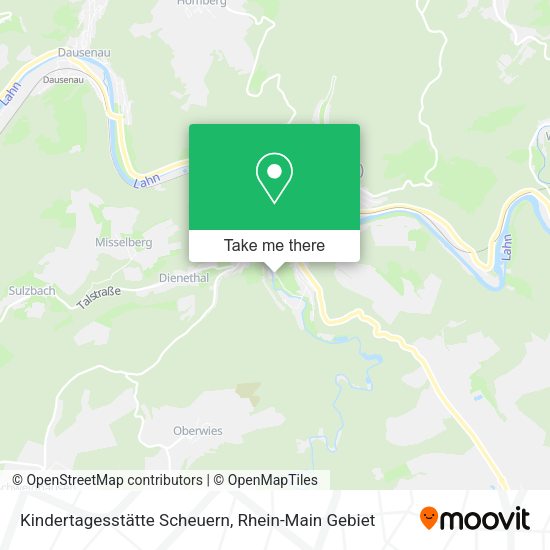 Карта Kindertagesstätte Scheuern