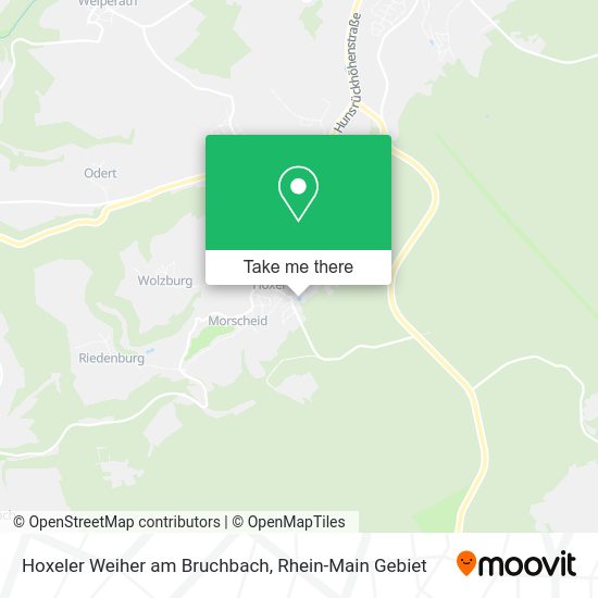 Карта Hoxeler Weiher am Bruchbach