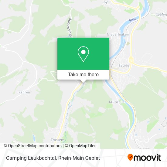 Карта Camping Leukbachtal