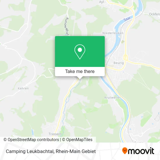 Карта Camping Leukbachtal