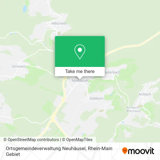 Карта Ortsgemeindeverwaltung Neuhäusel