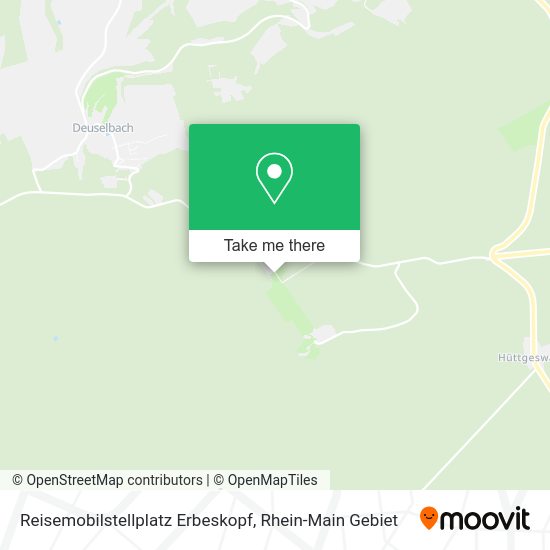 Карта Reisemobilstellplatz Erbeskopf