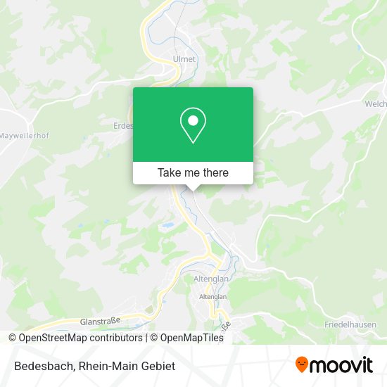 Карта Bedesbach