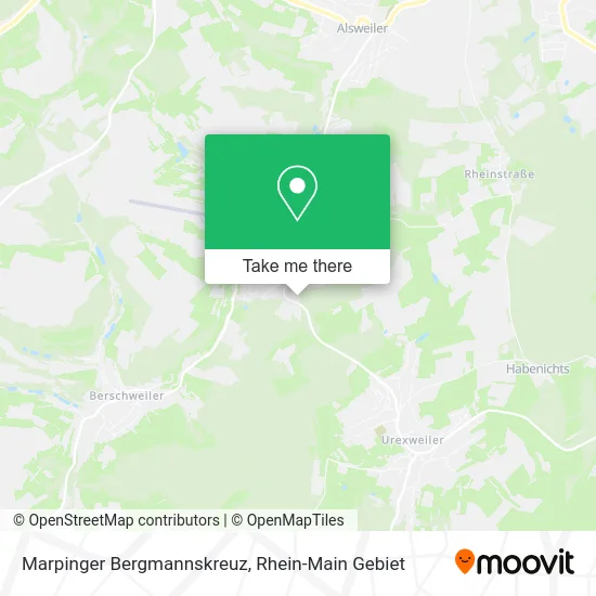 Карта Marpinger Bergmannskreuz