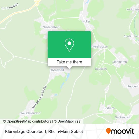 Карта Kläranlage Oberelbert