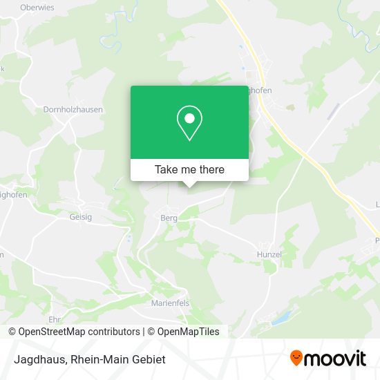 Jagdhaus map