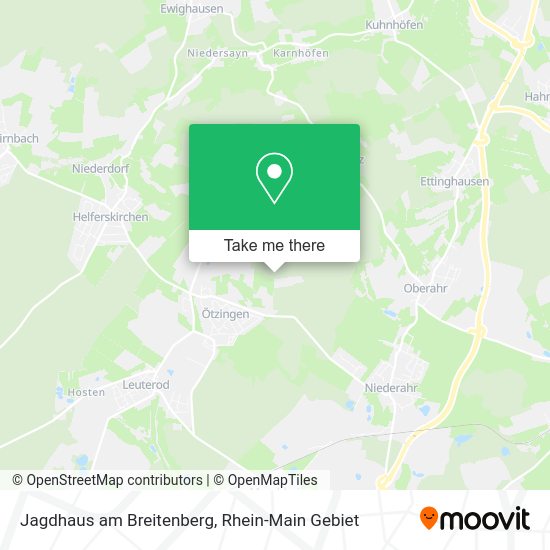 Карта Jagdhaus am Breitenberg