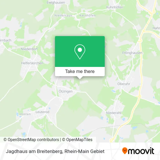 Карта Jagdhaus am Breitenberg