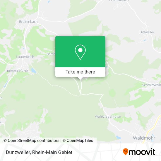Карта Dunzweiler