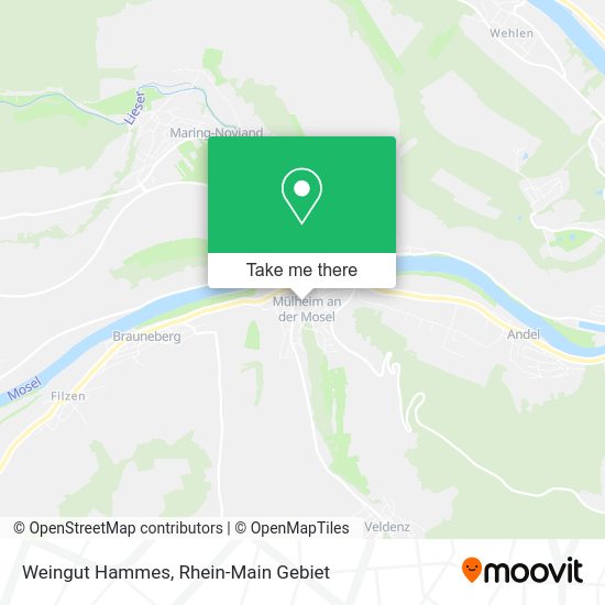 Карта Weingut Hammes