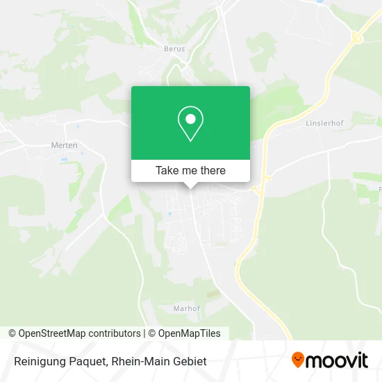 Карта Reinigung Paquet
