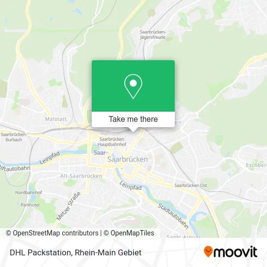 Карта DHL Packstation