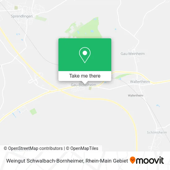 Карта Weingut Schwalbach-Bornheimer