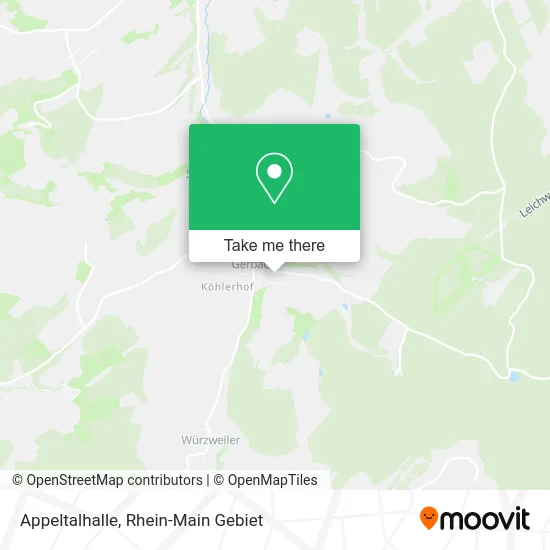 Карта Appeltalhalle
