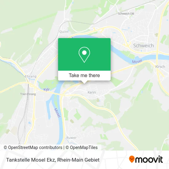 Карта Tankstelle Mosel Ekz