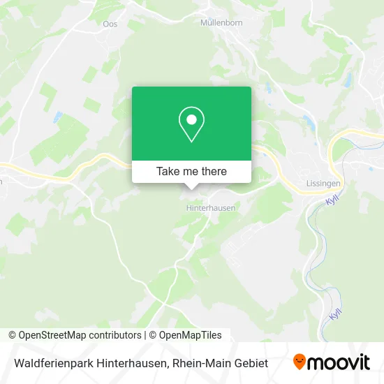 Карта Waldferienpark Hinterhausen