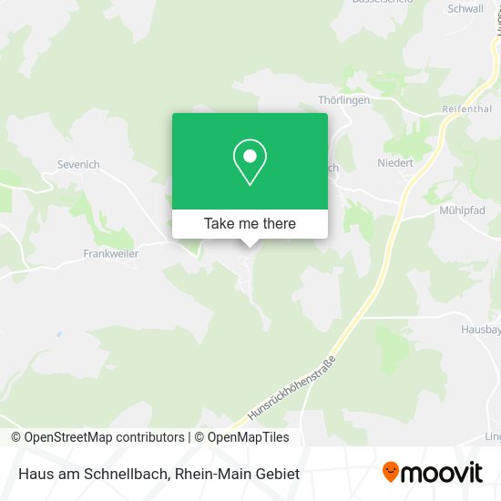 Карта Haus am Schnellbach