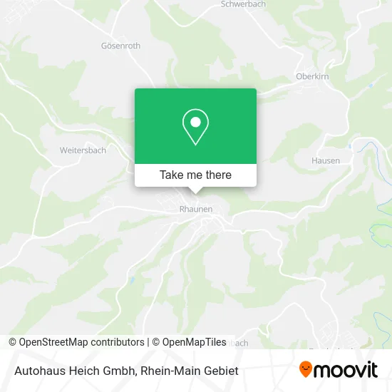 Карта Autohaus Heich Gmbh