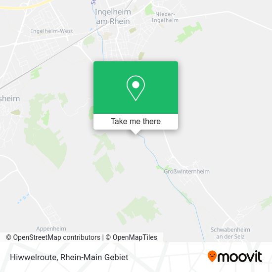Карта Hiwwelroute