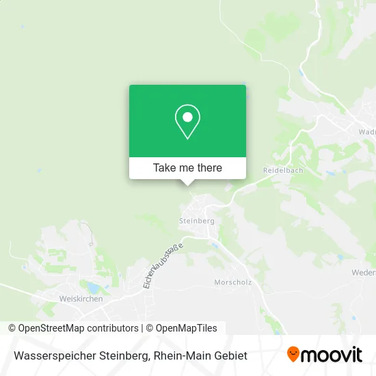 Карта Wasserspeicher Steinberg