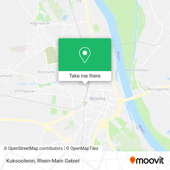 Карта Kuksoolwon