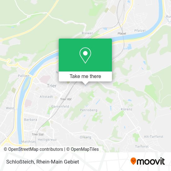 Карта Schloßteich