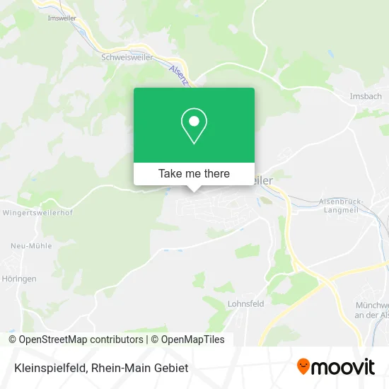 Карта Kleinspielfeld