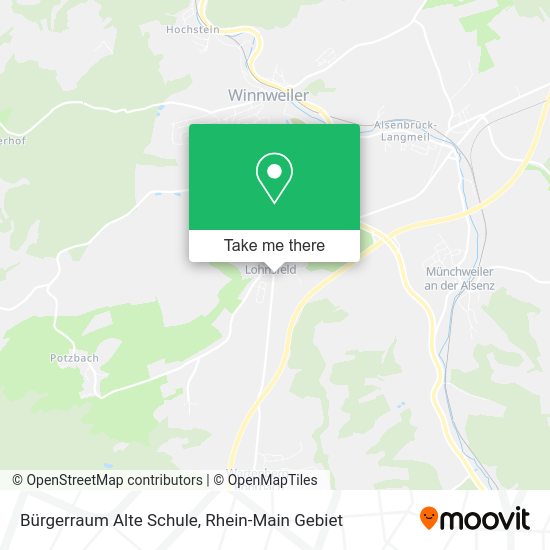 Карта Bürgerraum Alte Schule