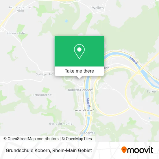 Карта Grundschule Kobern
