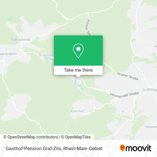 Карта Gasthof-Pension Graf-Zils